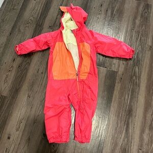 Toddler girls 18-24 month and onesie snowsuit